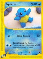 Squirtle (131) 131/165  - Reverse Holofoil Expedition - Common