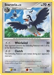 Staravia 064  - Reverse Holofoil Diamond and Pearl - Uncommon
