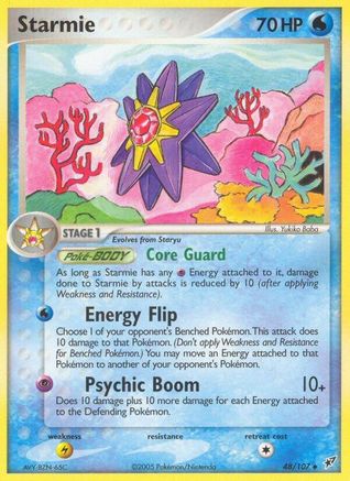 Starmie 048  Deoxys - Uncommon