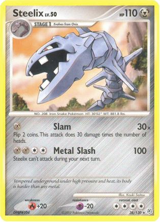 Steelix 038  Diamond and Pearl - Rare