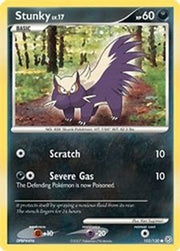 Stunky 102  - Reverse Holofoil Diamond and Pearl - Common