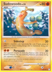 Sudowoodo 035  - Reverse Holofoil Mysterious Treasures - Rare