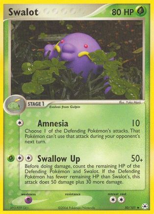 Swalot 050  Hidden Legends - Uncommon