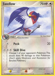 Swellow 041  - Reverse Holofoil Emerald - Uncommon