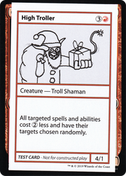 High Troller (CMB1-054) - Mystery Booster Playtest Cards 2021