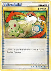 Switch 102/123  - Reverse Holofoil HeartGold SoulSilver - Uncommon