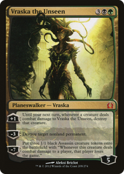 Vraska the Unseen (RTR-208) - Return to Ravnica Foil