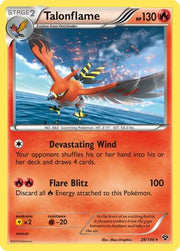 Talonflame 028/146  - Holofoil XY Base Set - Holo Rare