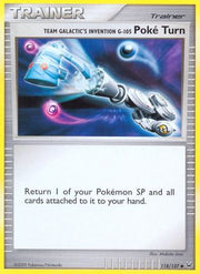 Team Galactic's Invention G-105 Poke Turn 118/127  Platinum - Uncommon
