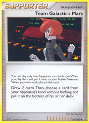 Team Galactic's Mars 126/132  - Reverse Holofoil Secret Wonders - Uncommon