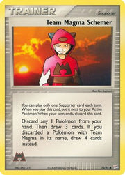 Team Magma Schemer 070  - Reverse Holofoil Team Magma vs Team Aqua - Uncommon