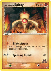 Team Magma's Baltoy 061/95  - Reverse Holofoil Team Magma vs Team Aqua - Common
