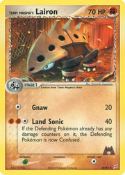 Team Magma's Lairon 036/95  - Reverse Holofoil Team Magma vs Team Aqua - Uncommon