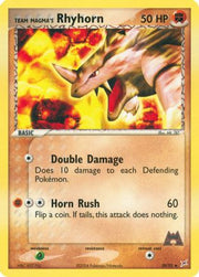 Team Magma's Rhyhorn 038/95  Team Magma vs Team Aqua - Uncommon