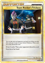 Team Rocket's Trickery 078/90  - Reverse Holofoil Undaunted - Uncommon