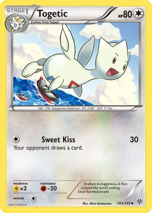 Togetic 103  Plasma Storm - Uncommon