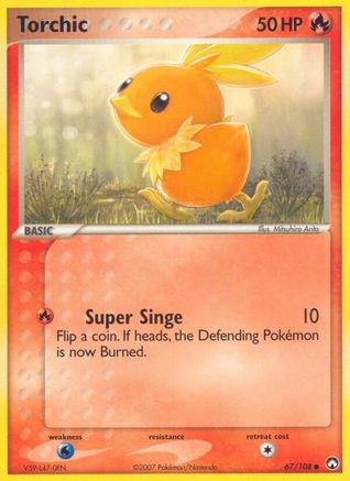 Torchic 067/108  Power Keepers - Common