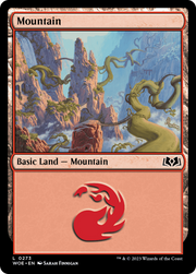 Mountain (WOE-273) - Wilds of Eldraine
