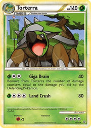 Torterra 010  - Reverse Holofoil Unleashed - Holo Rare