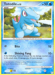 Totodile 106/123  Mysterious Treasures - Common