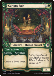 Curious Pair // Treats to Share (ELD-296) - Throne of Eldraine: (Showcase) Foil
