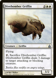 Divebomber Griffin (RAV-014) - Ravnica: City of Guilds Foil