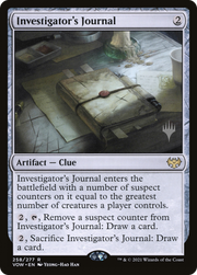 Investigator's Journal (PPNEO-) - Innistrad: Crimson Vow Promos