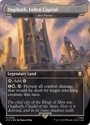 Kor Haven (LTC-398) - Tales of Middle-earth Commander / Osgiliath, Fallen Capital (Borderless) Foil