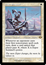 Esper Sentinel (Retro Frame) (MH2-002) - Modern Horizons 2 Timeshifts Foil