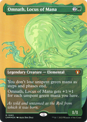 Omnath, Locus of Mana (CMM-1063) - Commander Masters (Borderless) Foil