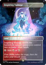 Inspiring Vantage (SLD-1605) - Secret Lair Drop (Borderless) Foil