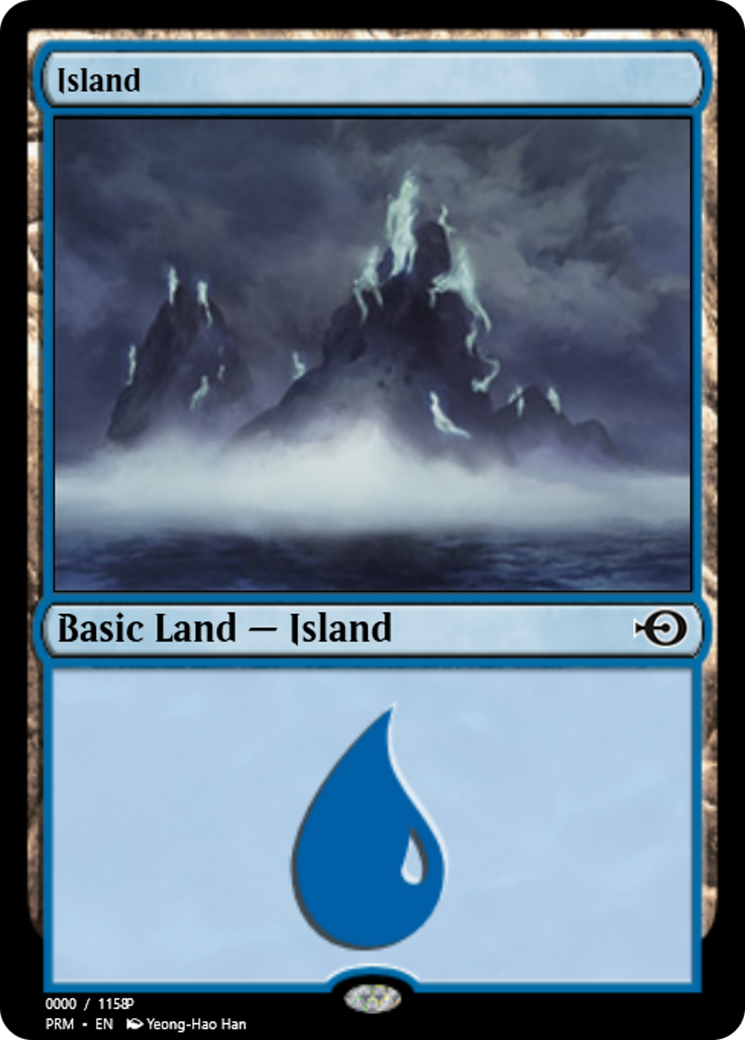 Island (PRM-81880) - Magic Online Promos Foil
