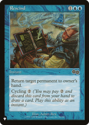 Rescind (LIST-USG-92) - The List