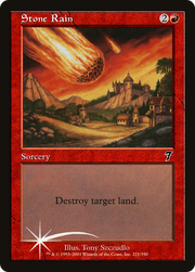 Stone Rain (7ED-221★) - Seventh Edition Foil