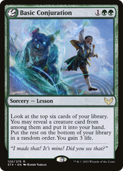 Basic Conjuration (STX-120) - Strixhaven: School of Mages: (lesson)