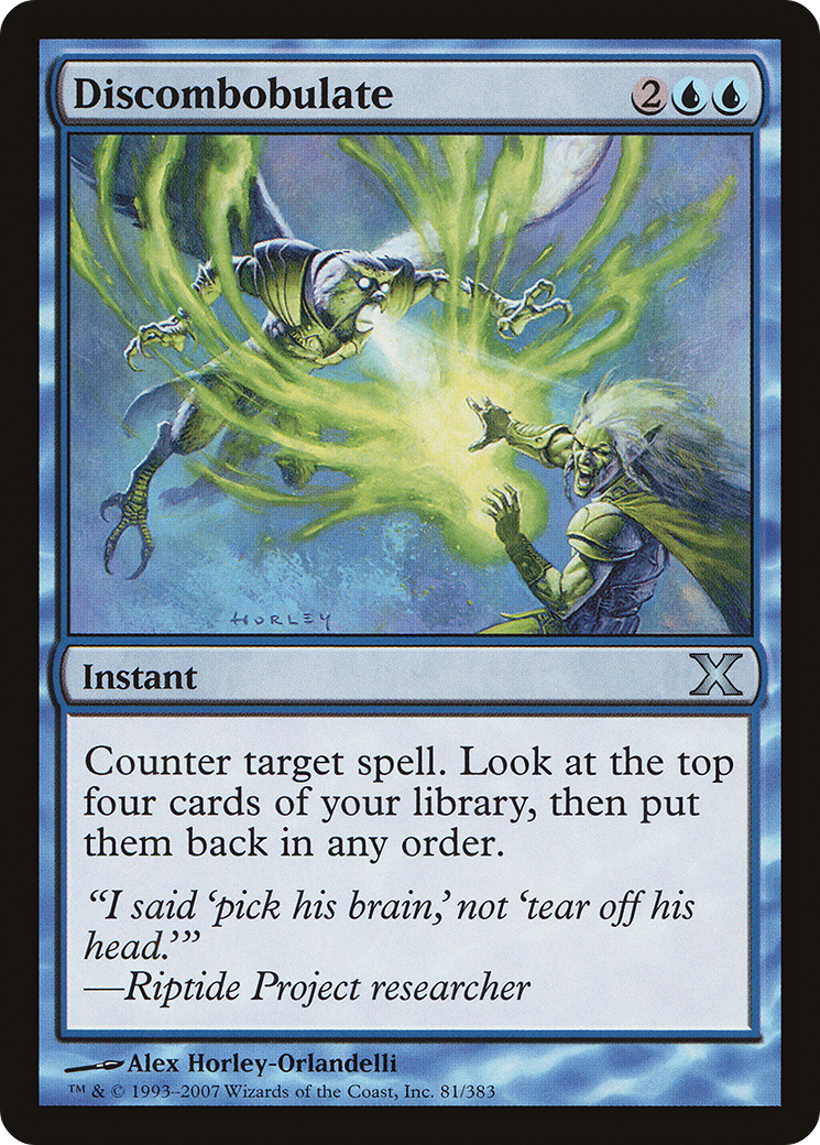 Discombobulate (10E-081) - Tenth Edition