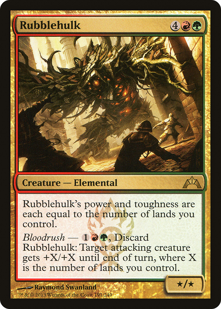 Rubblehulk (GTC-191) - Gatecrash