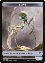 Servo (TBRC-013) - The Brothers' War Commander Tokens