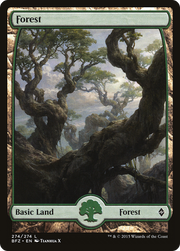 Forest (BFZ-274) - Battle for Zendikar Foil