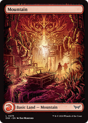 Mountain (DSK-275) - Duskmourn: House of Horror Foil