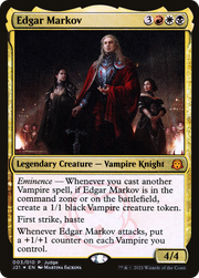 Edgar Markov (JDG-003) - Judge Gift Cards 2021 Foil