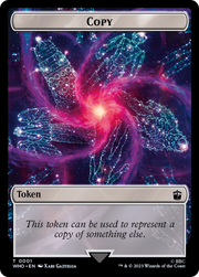 Copy (TWHO-001) - Doctor Who Tokens Foil
