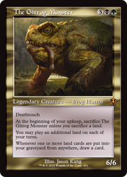 The Gitrog Monster (Retro Frame) (INR-431) - Innistrad Remastered