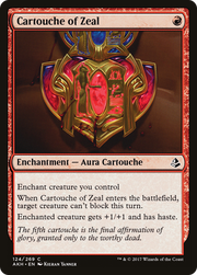 Cartouche of Zeal (AKH-124) - Amonkhet Foil
