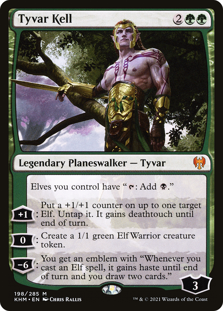 Tyvar Kell (KHM-198) - Kaldheim Foil
