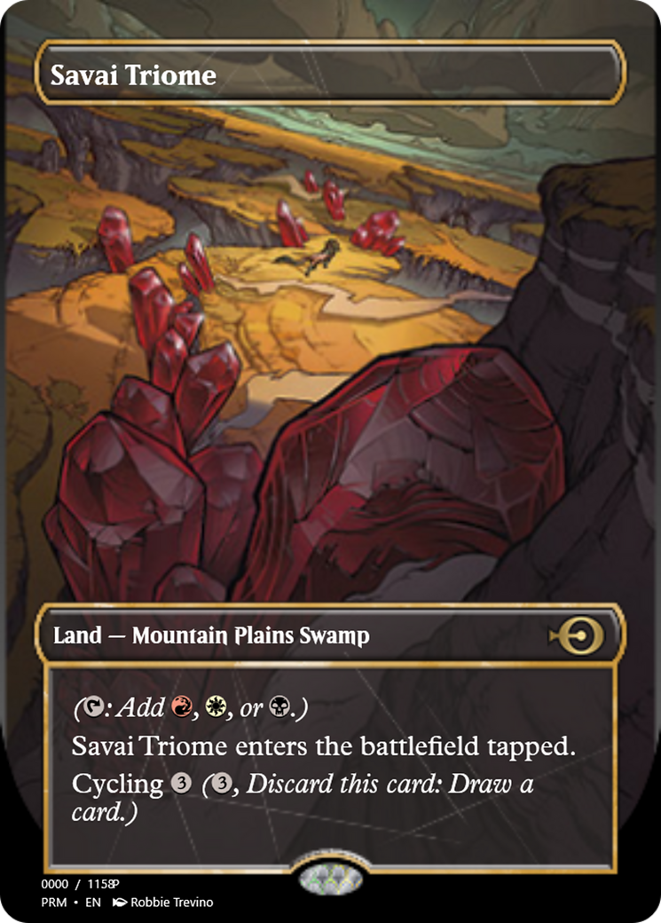 Savai Triome (PRM-80949) - Magic Online Promos