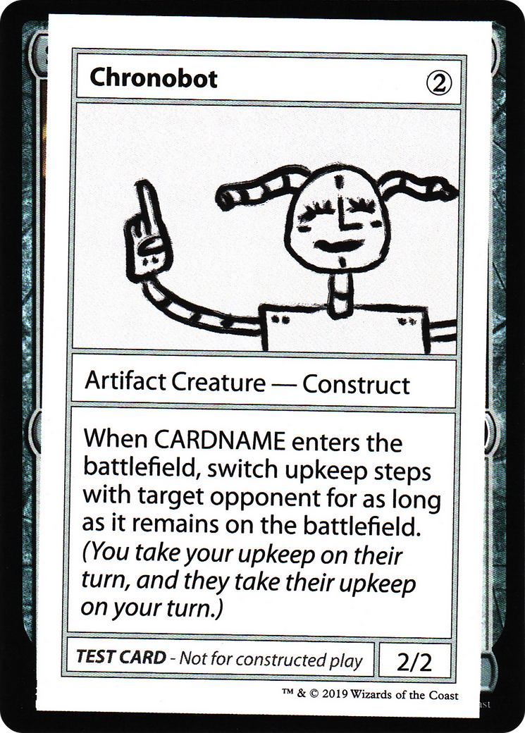 Chronobot (CMB1-105) - Mystery Booster Playtest Cards 2021
