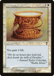 Sacred Nectar (7ED-37★) - Seventh Edition Foil