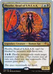 Phoebe, Head of S.N.E.A.K. (UST-135) - Unstable Foil