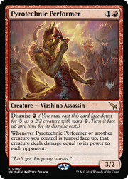 Pyrotechnic Performer (PPMKM-140) - Murders at Karlov Manor Promos Foil